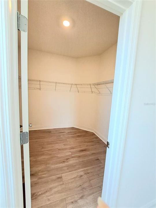 Primary bedroom closet