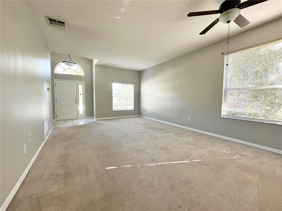 Entry/Formal living/dining room