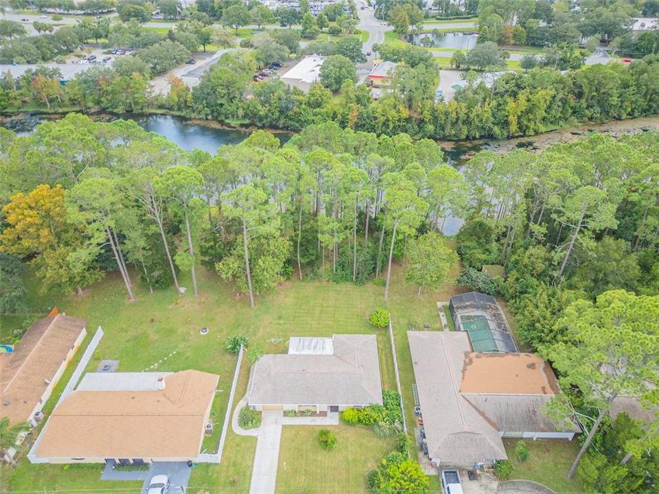 Aerial View of home