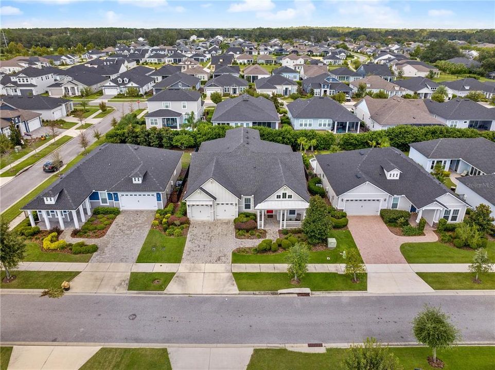 Mid-Altitude Front Aerial View