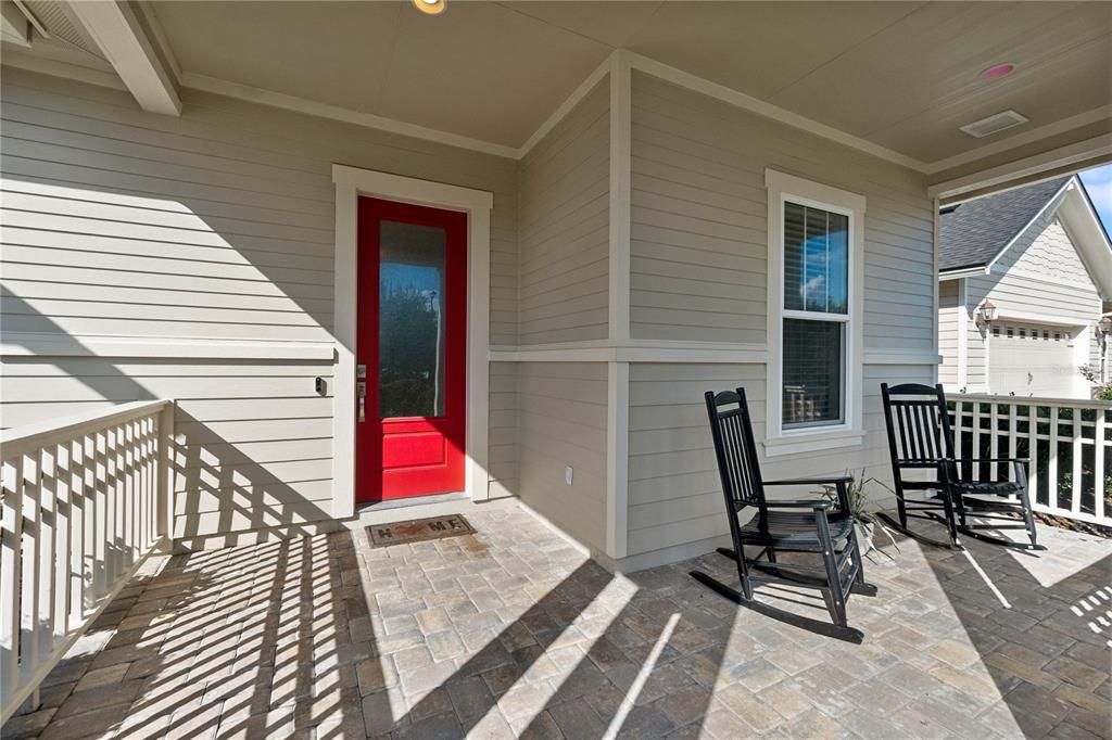 Covered Front Porch