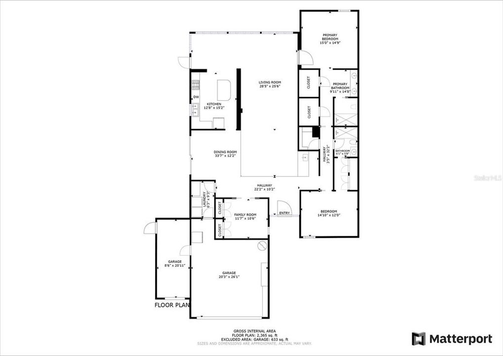 Floor plan of this lovely home