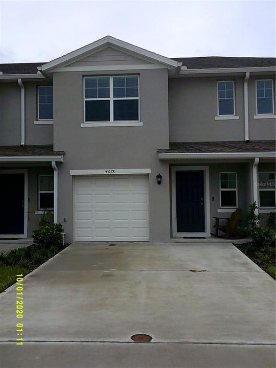 Front of Townhome