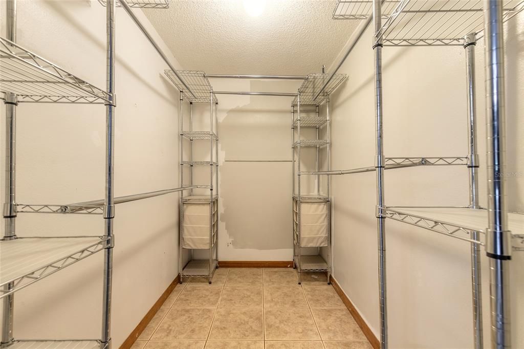 Primary Walk-In Closet