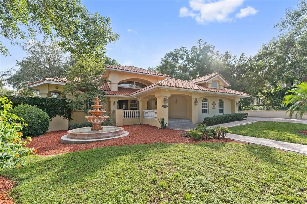 Front Elevation Fountain View