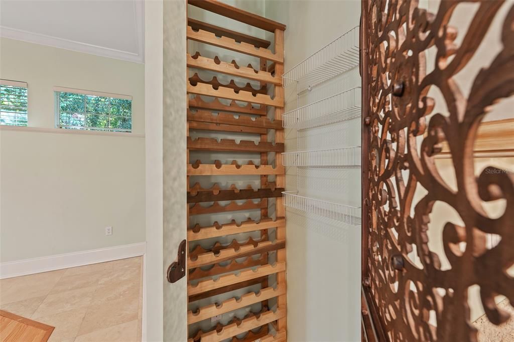 Wine Storage Closet