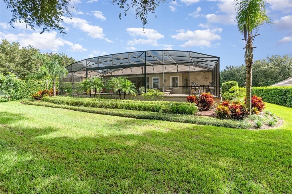 View of the rear of 25822 Feather Ridge Drive