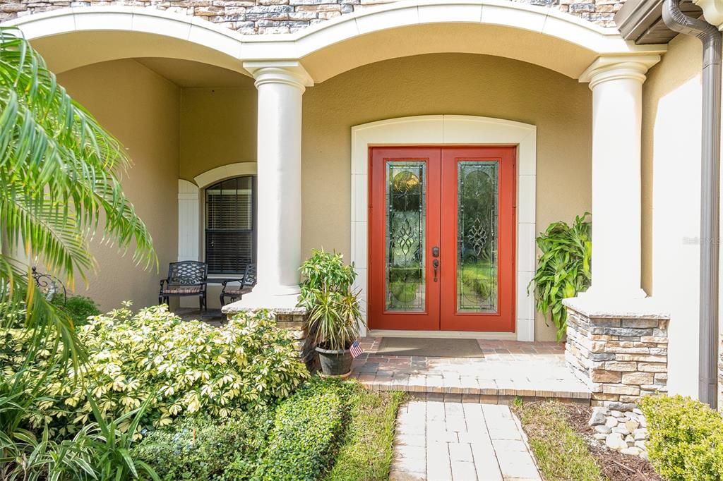 Entrance to 25822 Feather Ridge