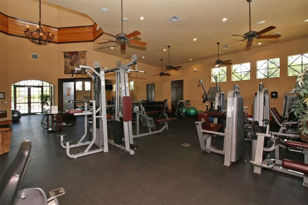 Interior of the RedTail Fitness Center