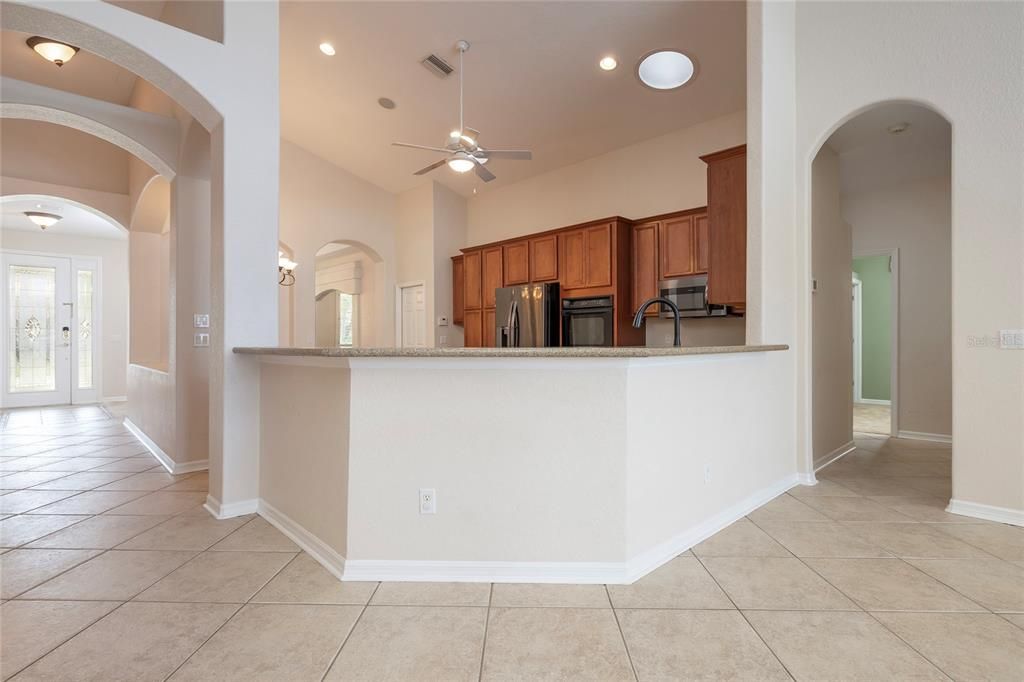 View of Kitchen bar