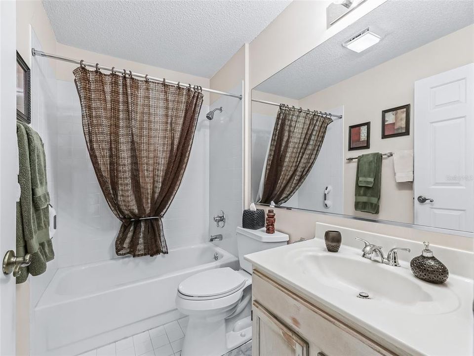 Guest  Bathroom Just off the Guest Bedroom