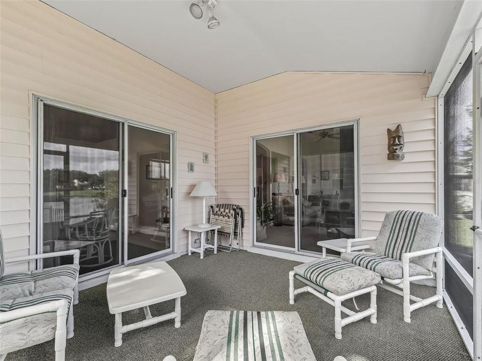 Sliding Door to Kitchen and Great Room