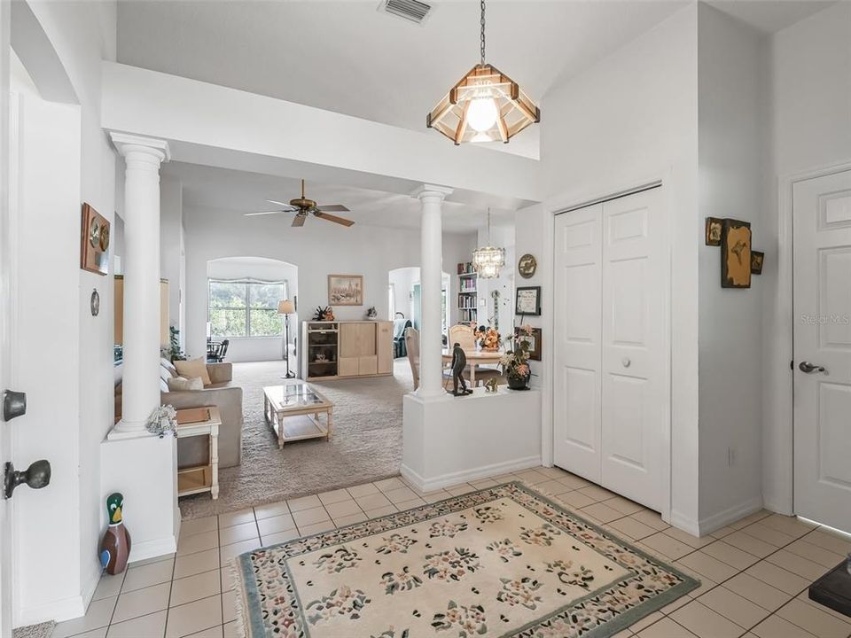 Large Foyer with a Hard to Find Coat Closet