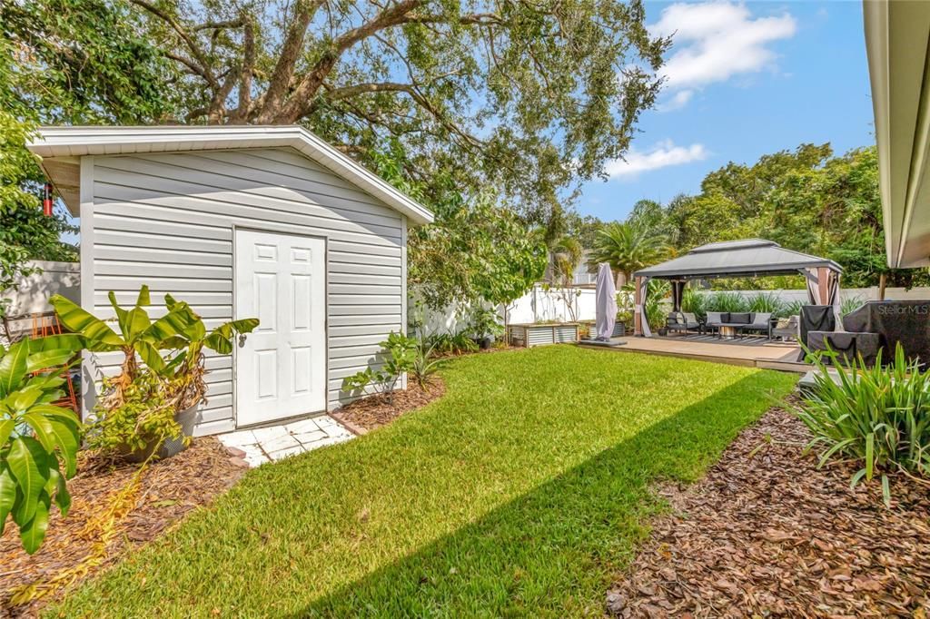 Shed for all your outdoor storage needs!