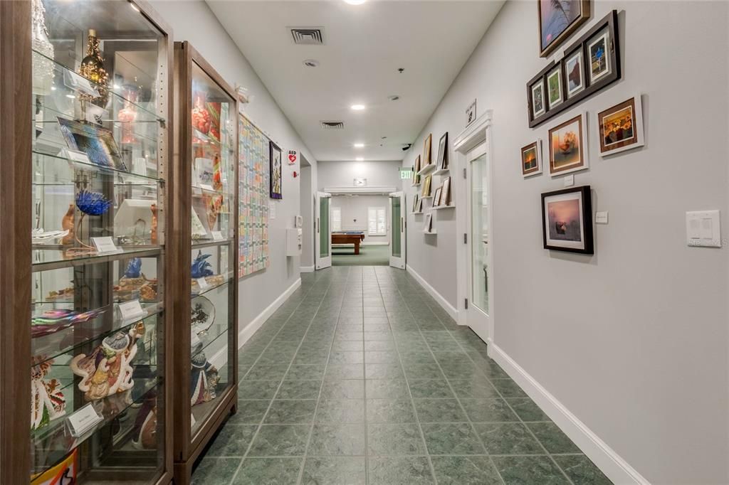 The Recreation Center Foyer