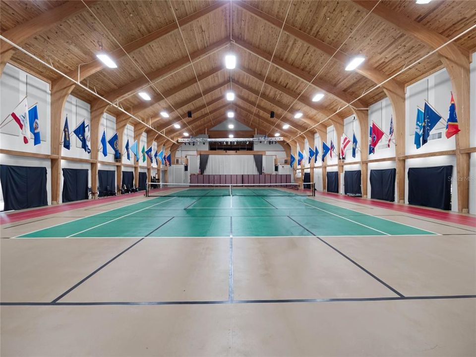 Indoor area for community events