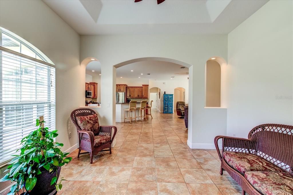 Living Room/Den/Formal Dining Room