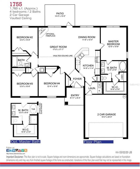 Activo con contrato: $331,450 (4 camas, 2 baños, 1760 Pies cuadrados)