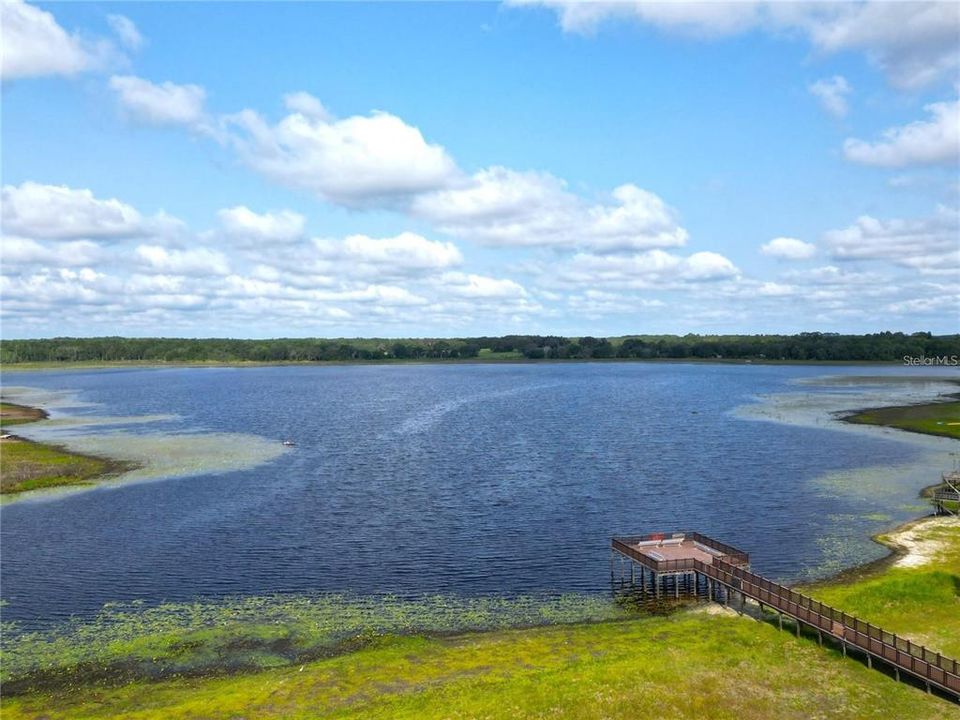 park area on Lake Bonable