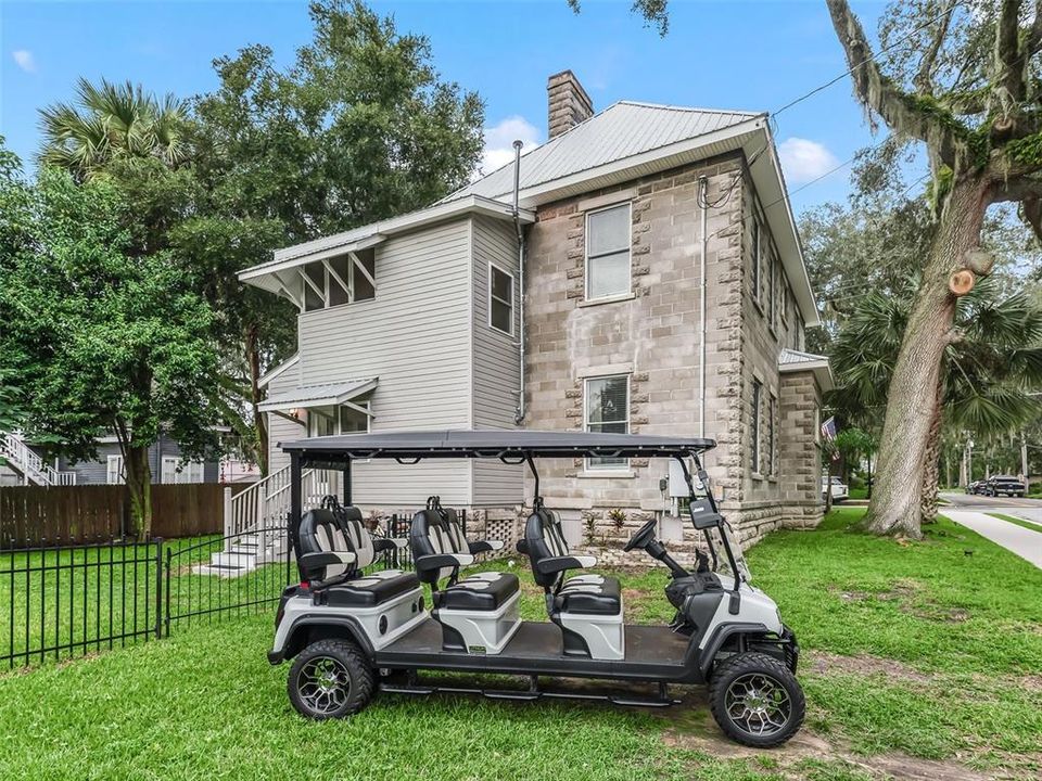 GOLF CART NOT INCLUDED IN PRICE