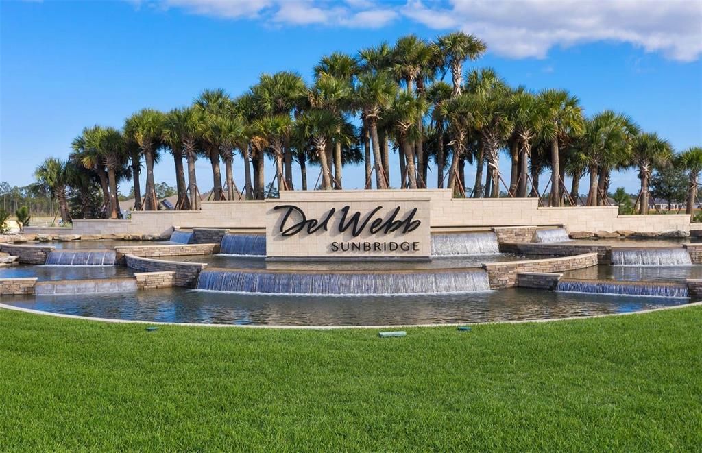 Del Webb Community Entrance