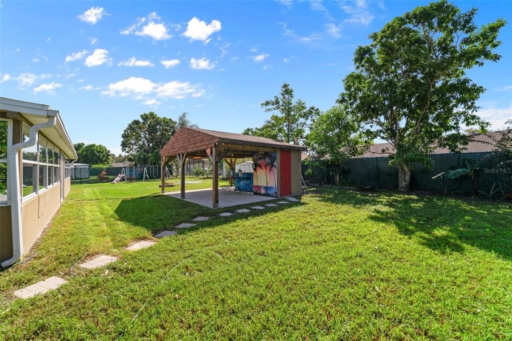 Large Back Yard