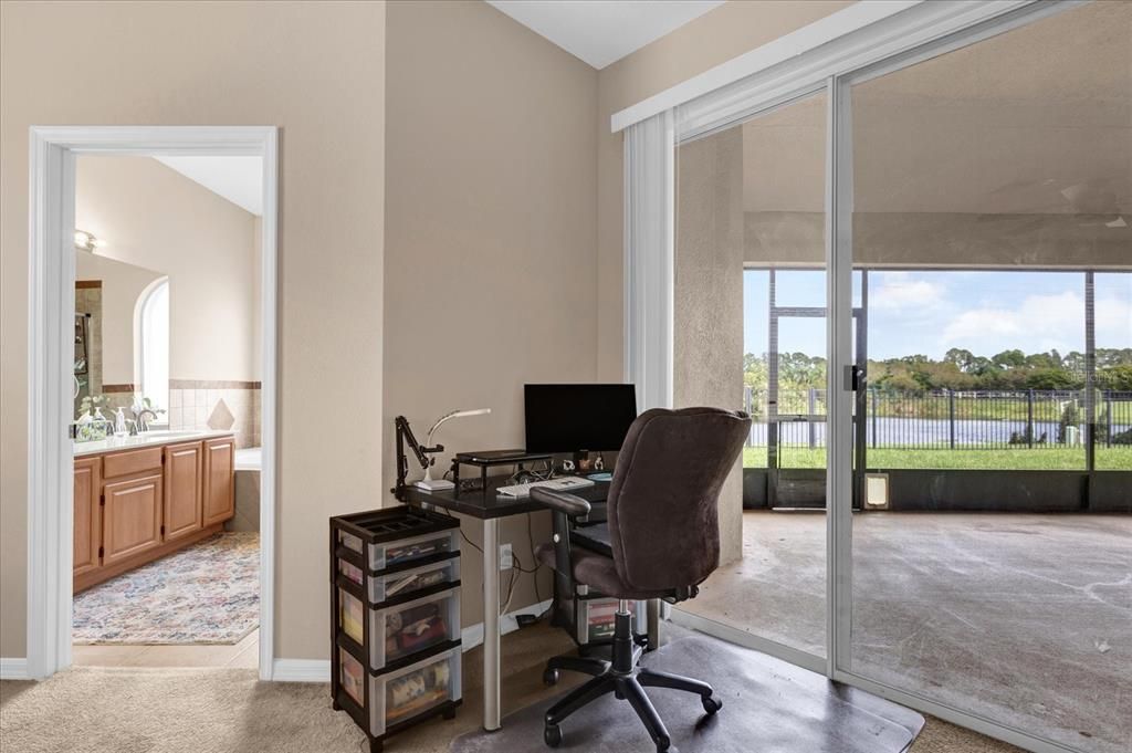 Primary Bedroom with Access to Patio