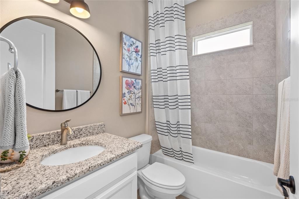 Guest bathroom on main floor