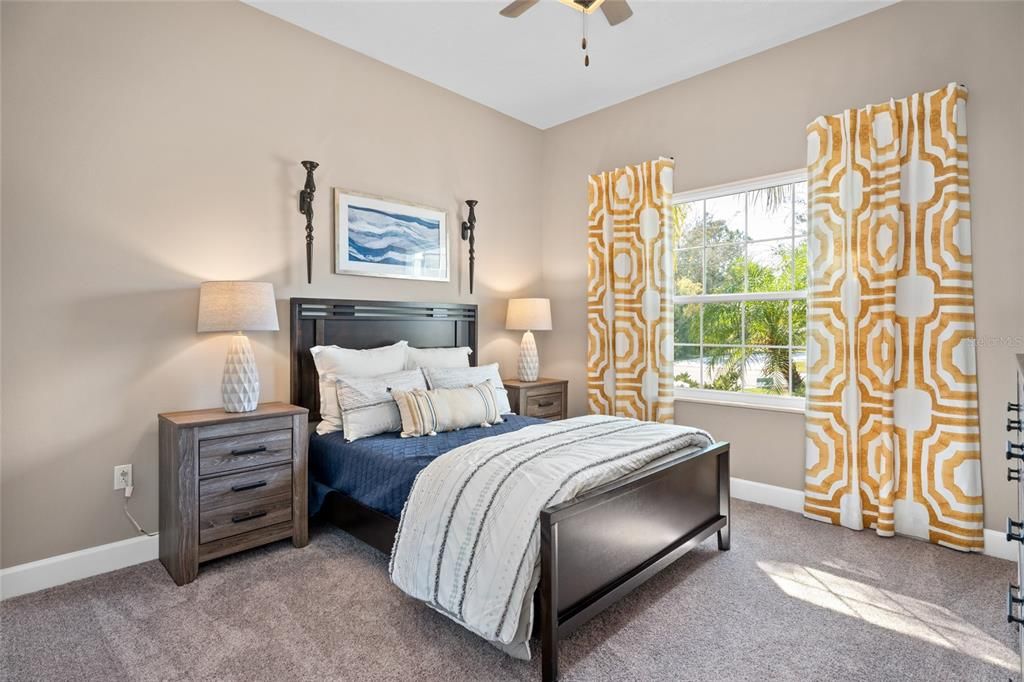 Guest bedroom on main floor