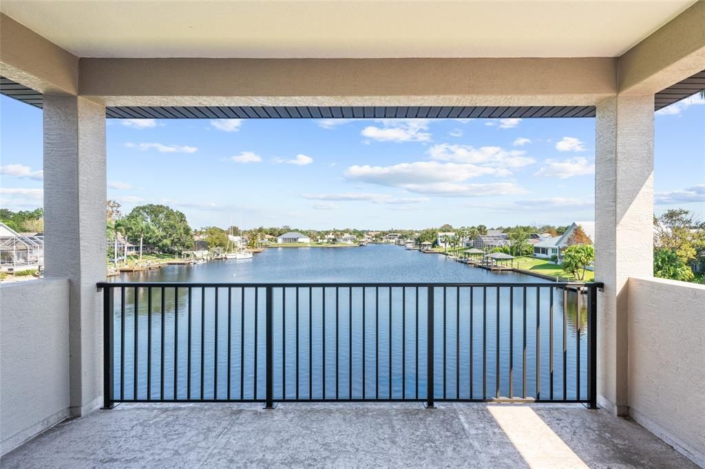 Balcony on second floor