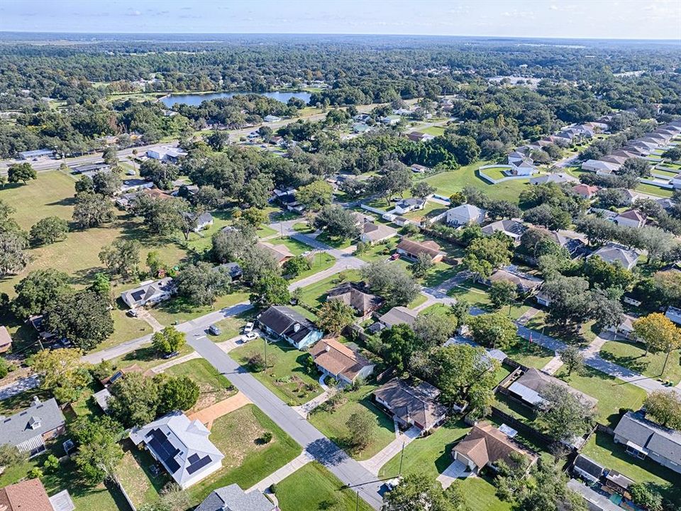 Easterly view of neighborhood ~