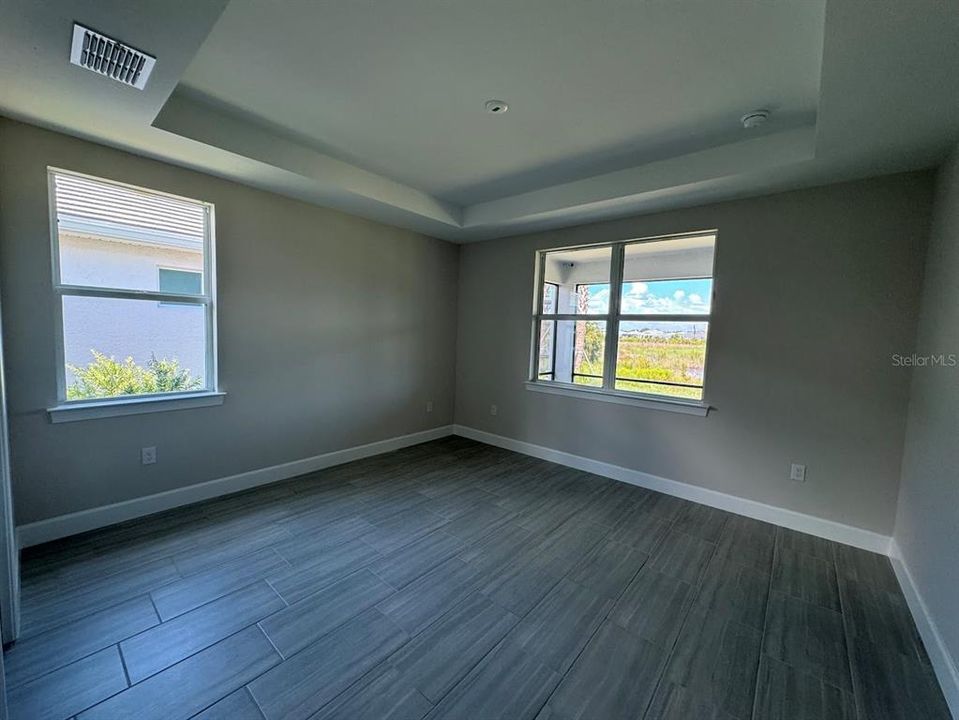 Interior photos of the completed home