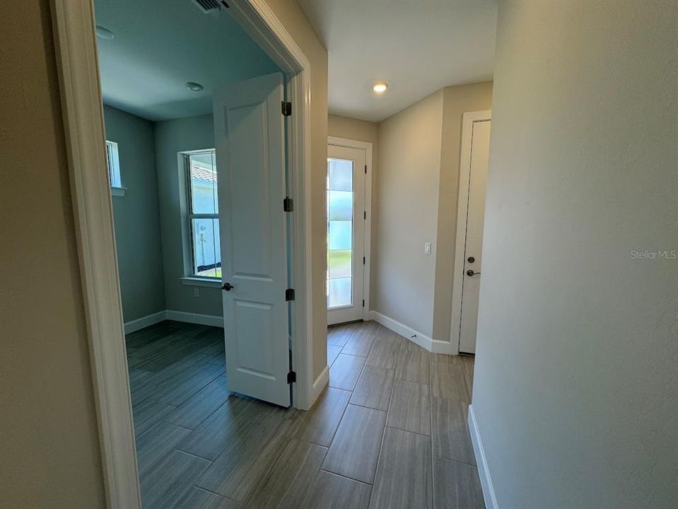 Interior photos of the completed home