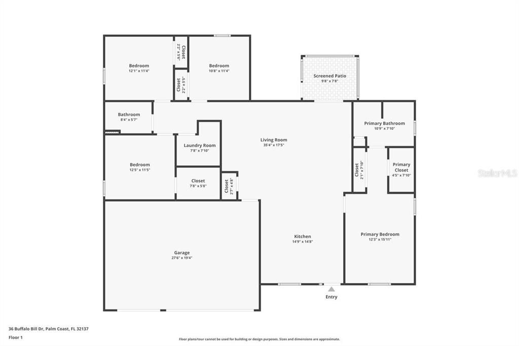 For Sale: $377,500 (4 beds, 2 baths, 1788 Square Feet)