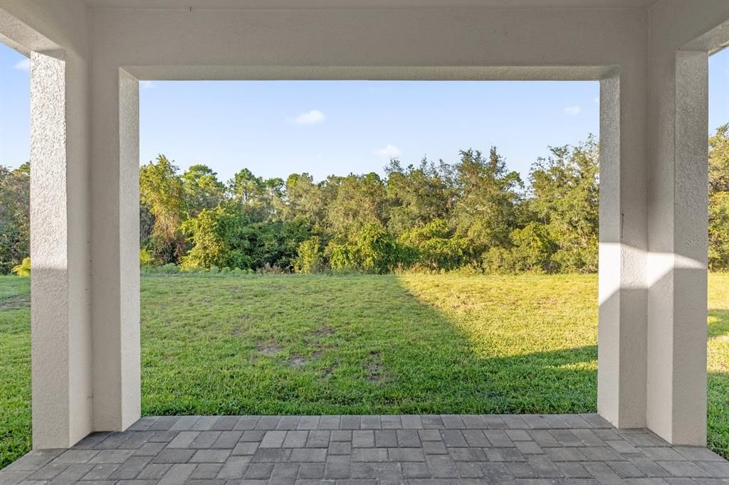 Covered Porch/Lanai-Fully Paved