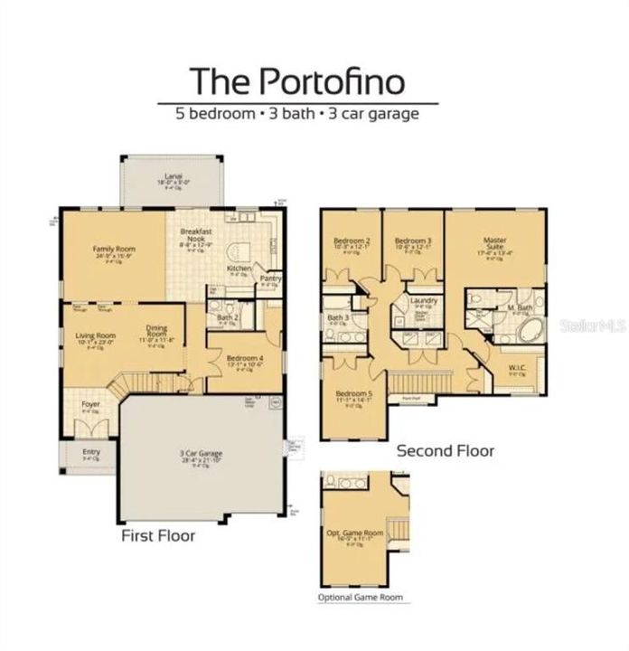 Active With Contract: $515,632 (5 beds, 3 baths, 2732 Square Feet)