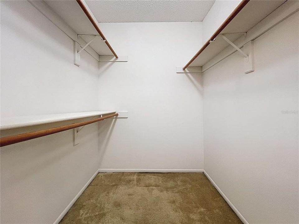 Primary Walk in closet