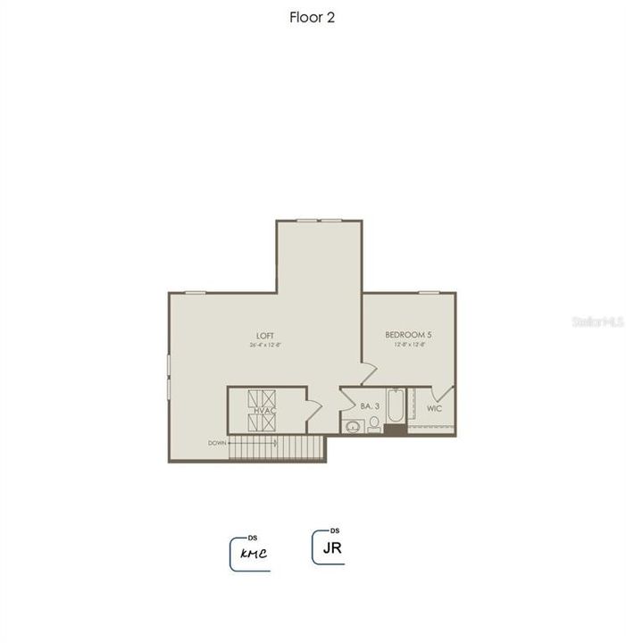 2nd Floor Floorplan