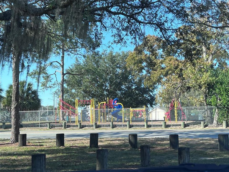 Playground 2 blocks away