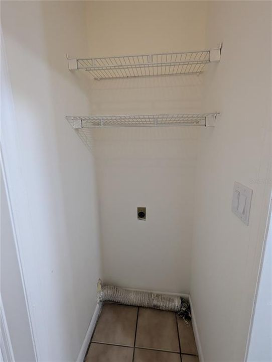 Dryer closet