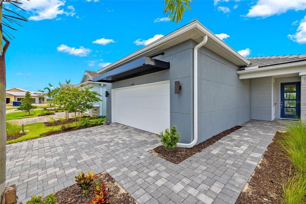 Paver Lead Walk and Driveway