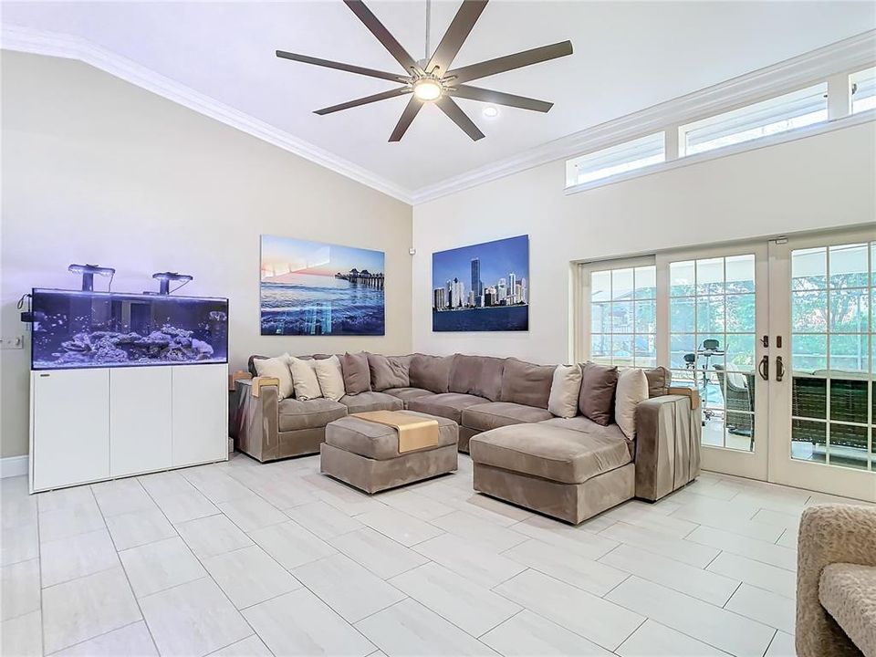 Modern Layout with large ceiling fans throughout