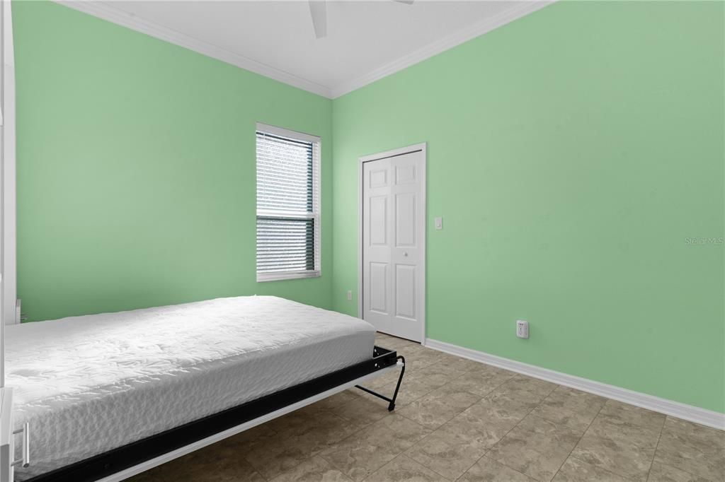 Guest Bedroom with Pull-down Murphy Bed