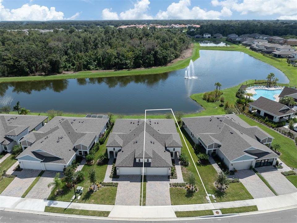 This home is perfectly situated to get the most water views!