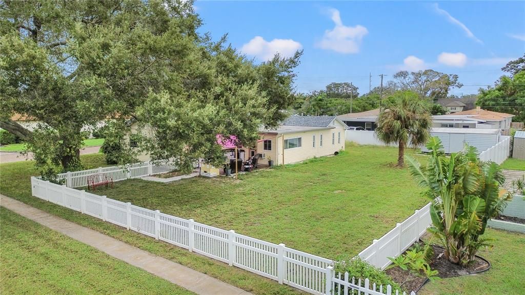 Fully Fenced Yard