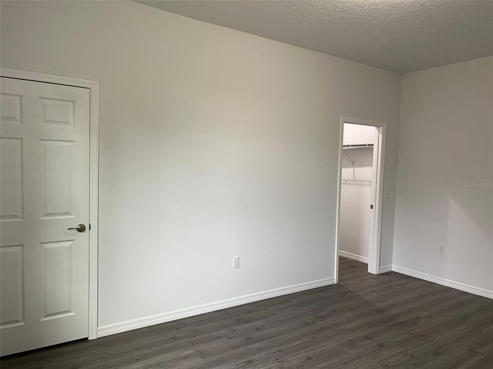 Master Bedroom with walk-in-closet