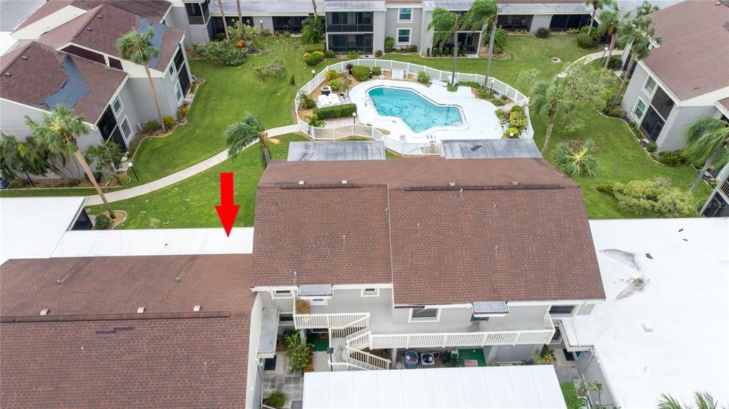 Great view of the pool in proximity to 5940's lanai.