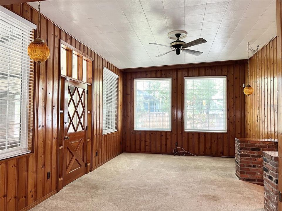 Family Room - Lead out to Screened Porch