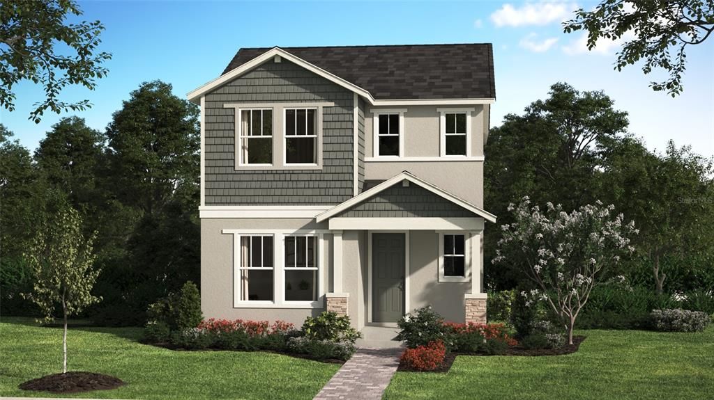 Front Exterior Rendering