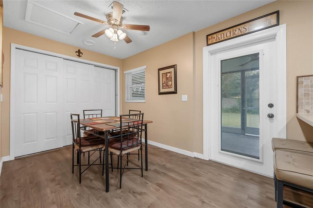 Dining area